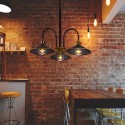 lampadario a sospensione retrò per la tavola -Hypnos