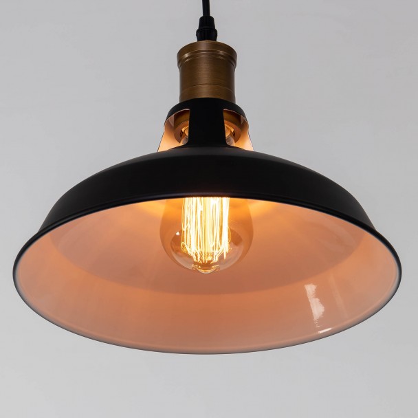 lampada black metal originale - Aster