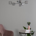 Soffitto a dadini 6 fette Chrome - con 6 filiali Aphyse
