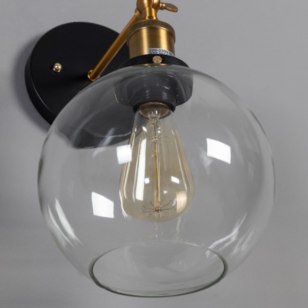 lampadario metallo e vetro dell'annata - Olivia
