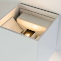 Lampada design ultra chic e originale - Cubic blanc