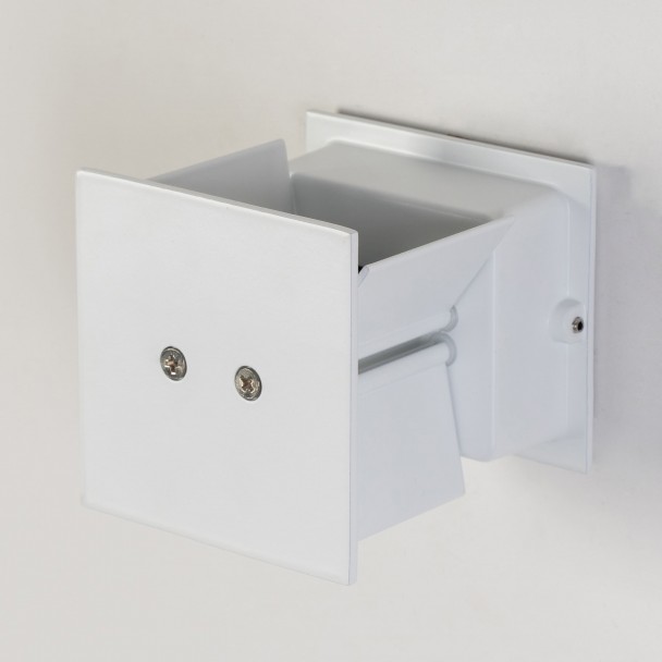 LED integrato lampada prezzi bassi - Cubic blanc