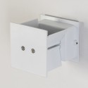 LED integrato lampada prezzi bassi - Cubic blanc