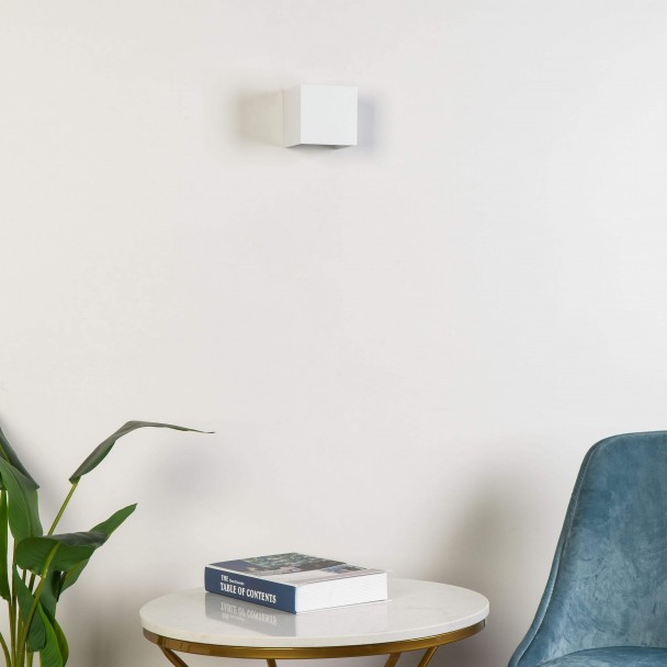 bianco poco lampadina a risparmio energetico - Cubic blanc