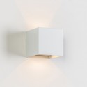 elegante cubo di muro sconce - Cubic blanc