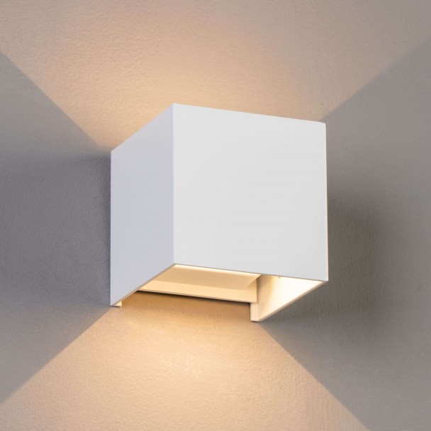 Lampada a buon mercato cubo bianco - Cubic blanc
