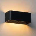 lampada a muro nera - Quadra