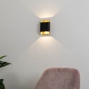 Muro disegno dorato si lampada a muro - Manduria