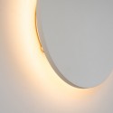 bianco raffinato lampada a muro - Lunar