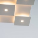 Lampada da soffitto di design bianco