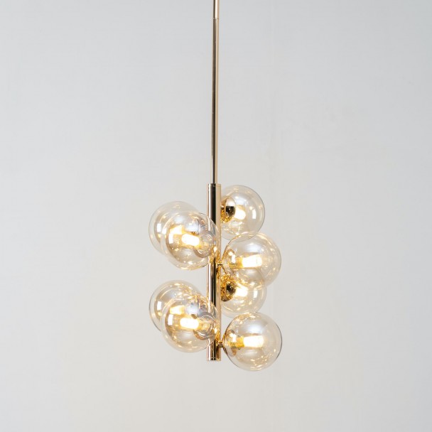 Apparecchio in vetro decorativo