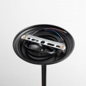 Lampadario di design a braccio curvo