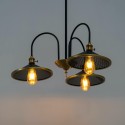 Lampada a sospensione dal design retro chic