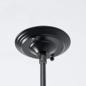Lampadario in metallo vintage