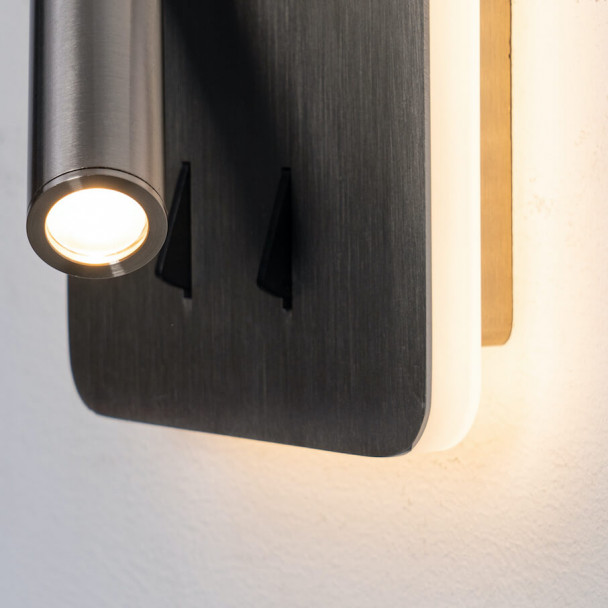 Lampada da parete per la lettura in camera da letto