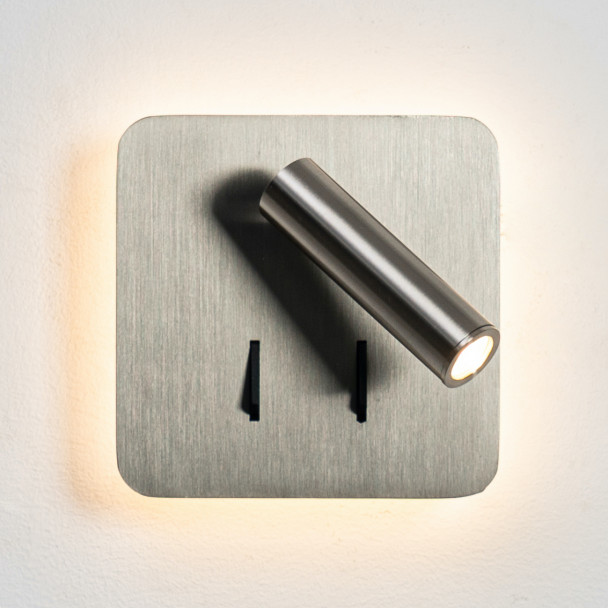 Lampada da parete a LED con luce di lettura e interruttore