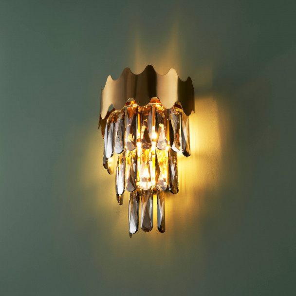 Lampada da parete da abbinare al lampadario
