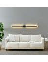 Lunga applique da parete nera144 cm IP65 - Sambai