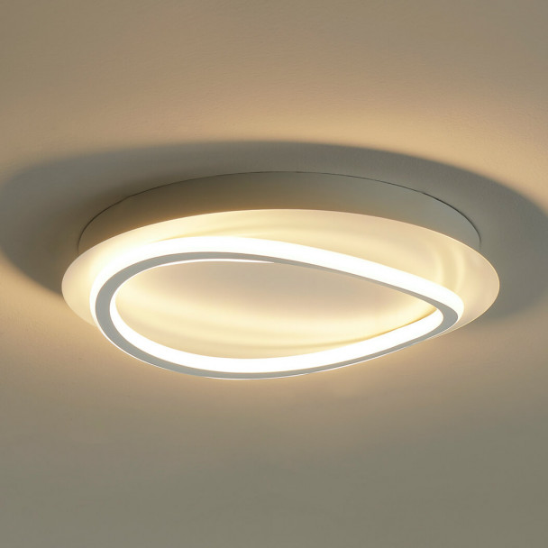 Plafoniera a LED bianca