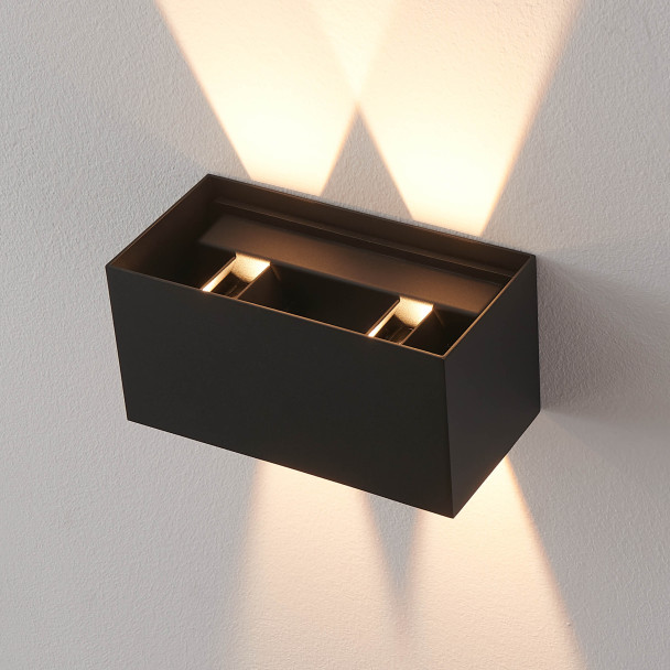 Lampada da parete di design a led IP65 - Cubic