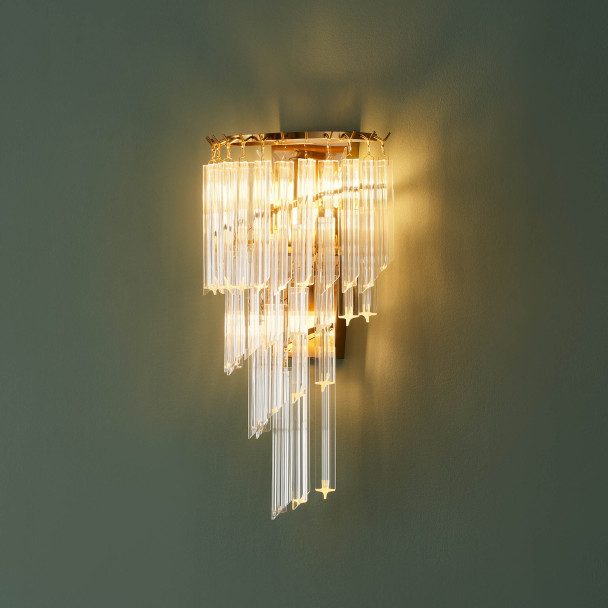 Lampada da parete in vetro - Zephia