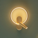 Applique a LED con cerchio e luce di lettura - Lona