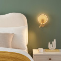Lampada da parete a LED integrata IP20 - Lona
