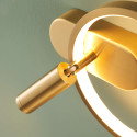 Lampada da parete e cerchio luminoso a LED - Lona