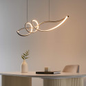 Lampada a sospensione da cucina Wave black LED - Lybella