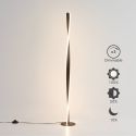 Lampadario nero LED dimmerabile attorcigliato - Mazen