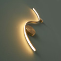 Applique LED color oro - Curva