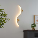 Attraente applique curva in oro - Curva
