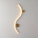 Lampada da parete con luce bianca calda - Curva
