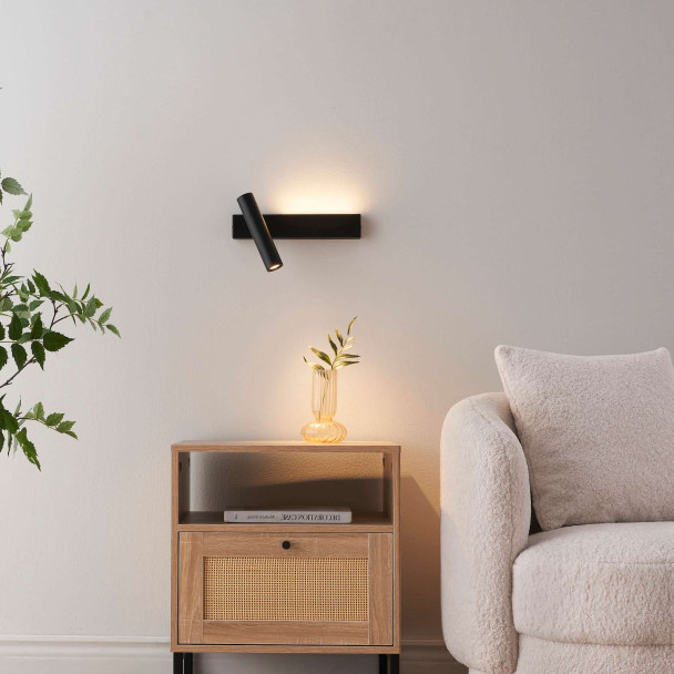 Lampada da parete a LED integrata IP20 - Lodvi 