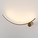 Lampada da parete a onde LED - Curva