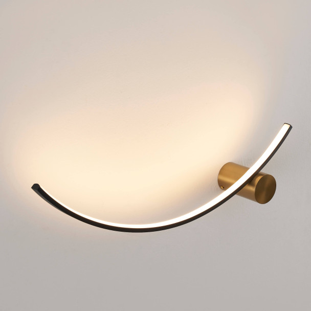 Applique curve nere - Curva