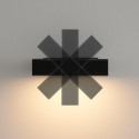 Lampada da parete nera IP20 - Salvi