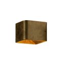 LED 6W Oro Applique Quadra - 10 cm