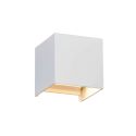 Applique LED dimmerabile bianca IP54 - Cubic