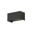 Applique nera LED design doppio - dimmerabile esterni - Cubic