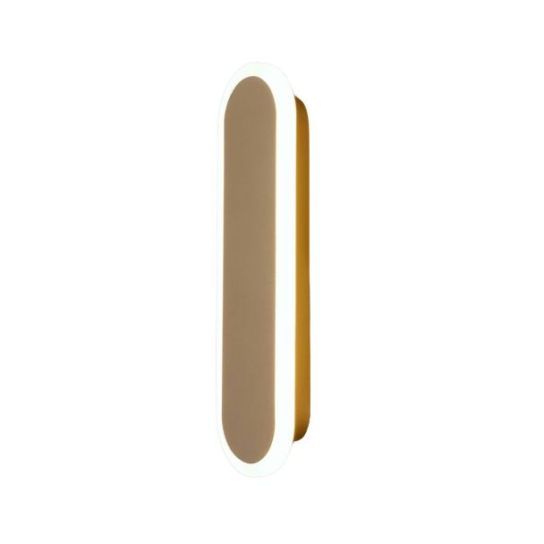 Applique longilinea minimalista dorata - Delia