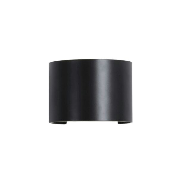 Luce a Muro LED Impermeabile Nero IP65 - Cosmic