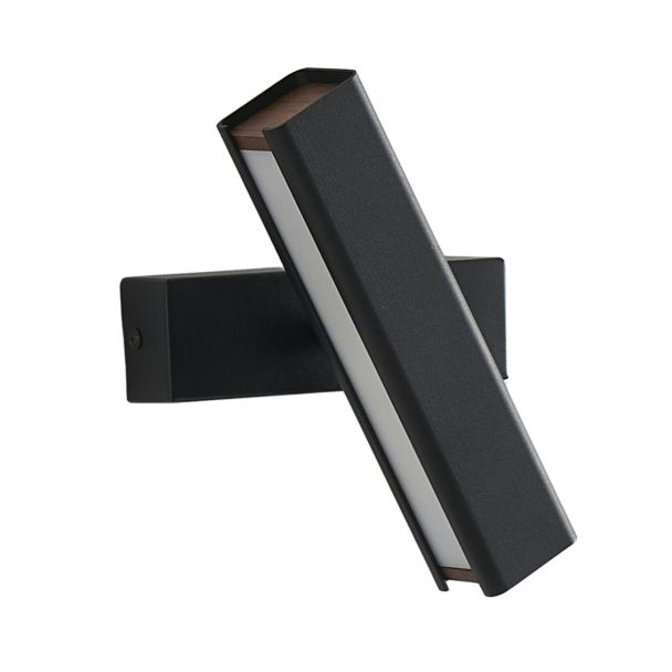 Applique da parete nera girevole LED - Salvi