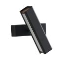 Applique da parete nera girevole LED - Salvi