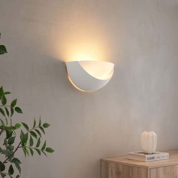 Applique LED bianca moderna - Gillian