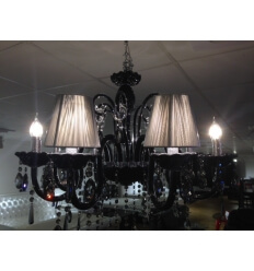 Argento Lampadario Ombra - Jasmine 2