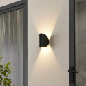 Applique design nera interno esterno - Notte