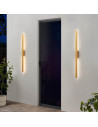 Applique ultra design minimalista dorato LED esterno - Sambai