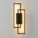 Applique LED nero e oro elegante - Torello