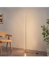 Lampada da terra dorata design LED minimalista con dimmer integrato 150 cm - Sloane